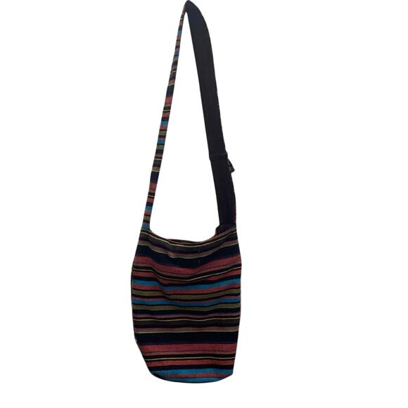 Tribe Azure Boho Elephant Print Crossbody Bag - Picture 8 of 11
